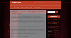 Desktop Screenshot of linuxjournal.it