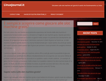 Tablet Screenshot of linuxjournal.it