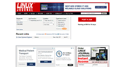 Desktop Screenshot of jobs.linuxjournal.com