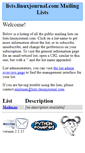 Mobile Screenshot of lists.linuxjournal.com