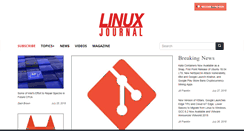 Desktop Screenshot of linuxjournal.com